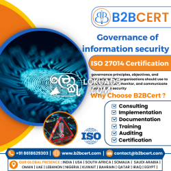 ISO 27014 Certification in  USA  Strengthen Information Security Governance with B2BCERT