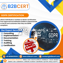 GDPR Certification in USA – Protect Personal Data and Build Trust