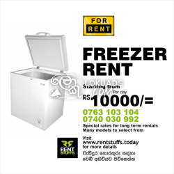 Freezer for rent
