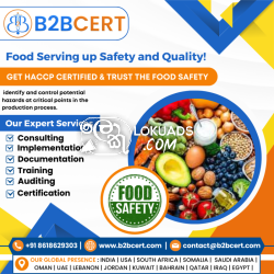 HACCP Certification in Denver – Ensure Food Safety with B2BCERT